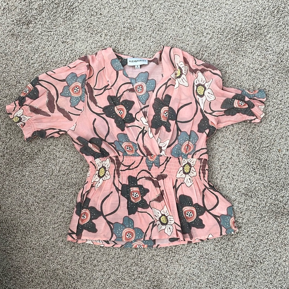 Alex & Parker Floral Top